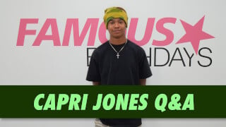 Capri Jones Q&A