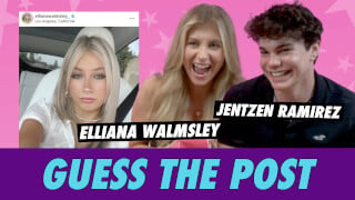 Elliana Walmsley vs. Jentzen Ramirez: Guess The Post