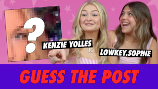 Kenzie Yolles vs. Lowkey.Sophie: Guess The Post