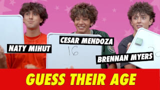 Naty Mihut vs. Cesar Mendoza vs. Brennan Myers: Guess Their Age