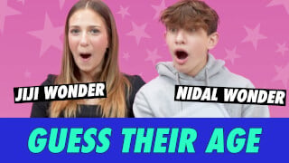 Nidal vs. Jiji Wonder: Guess Their Age