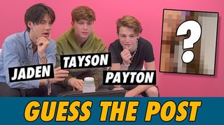 Payton Moormeier, Tayson Madkour & Jaden Hossler: Guess The Post