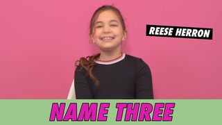Reese Herron: Name 3